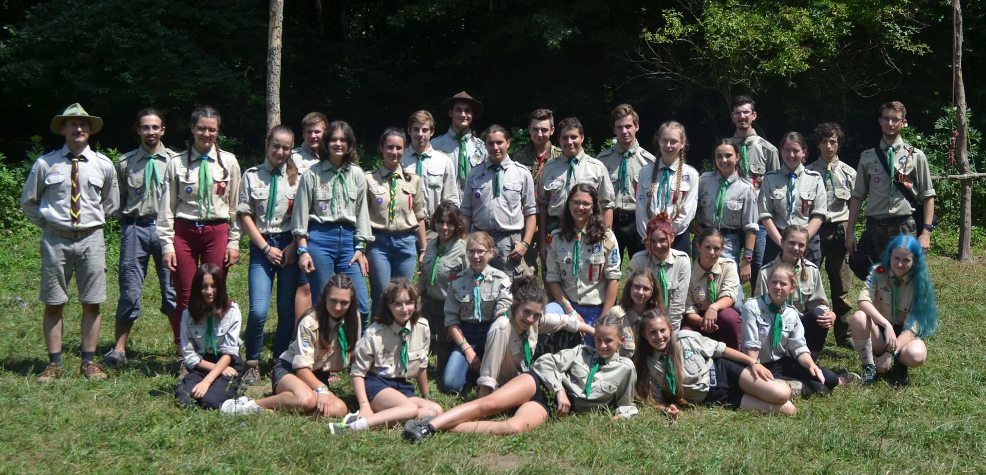 Csapatunk nyáritáborában Képek a csapatunkról