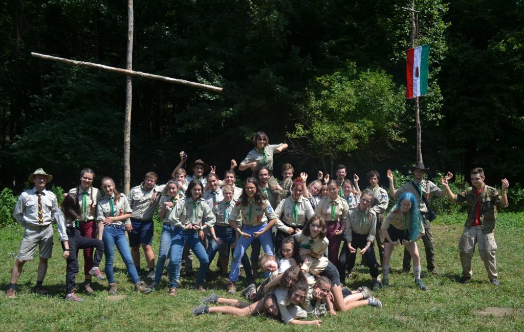 Csapatunk nyáritáborában Csapatunk nyáritáborában