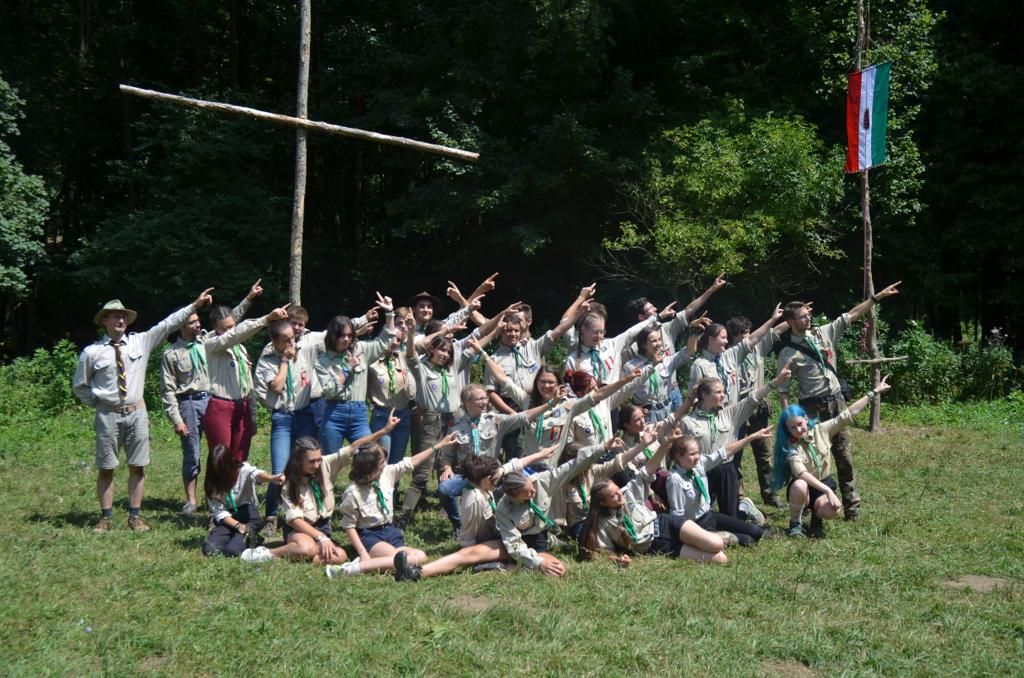 Csapatunk nyáritáborában Csapatunk nyáritáborában